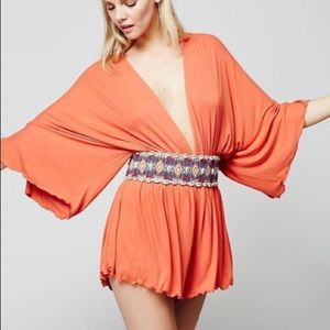 Free People gallows romper🌞🌞